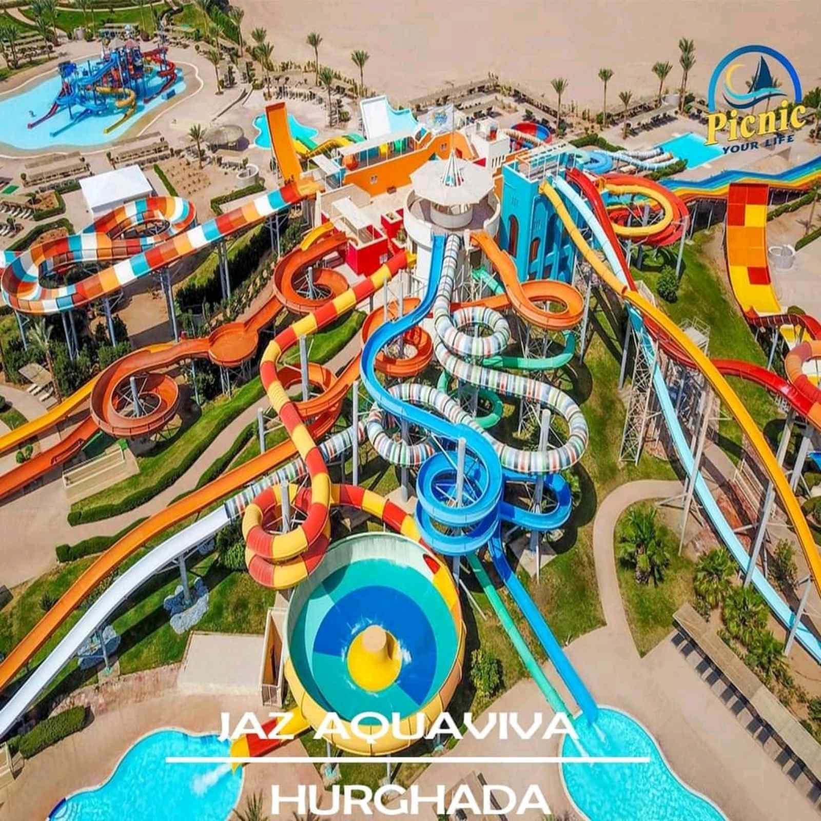 Jaz Aquaviva Water Park, Makadi Bay